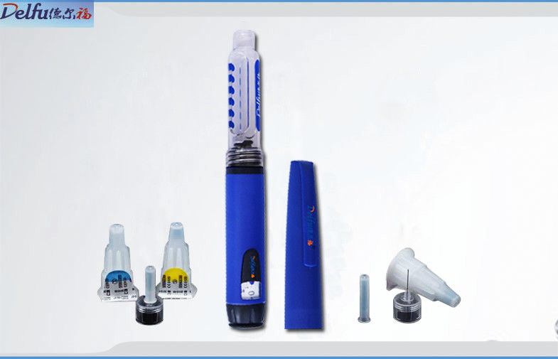 BZ-II 3 एमएल * 1u Prefilled कारतूस प्लास्टिक इंसुलिन इंजेक्शन पेन