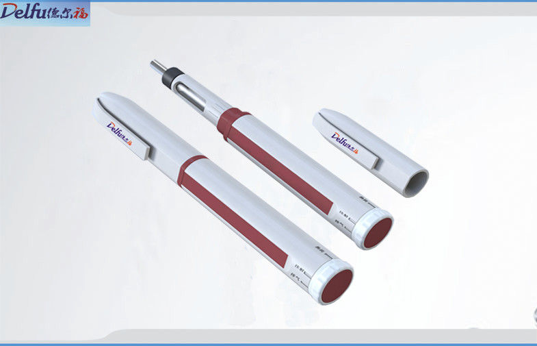 उच्च परिशुद्धता इंजेक्शन डिस्पोजेबल डायबिटीज इंसुलिन पेन, खुराक समायोजन 0 ~ 0.6ml